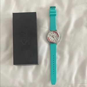 Speidel Blue Jewelry Watch with Modern Design